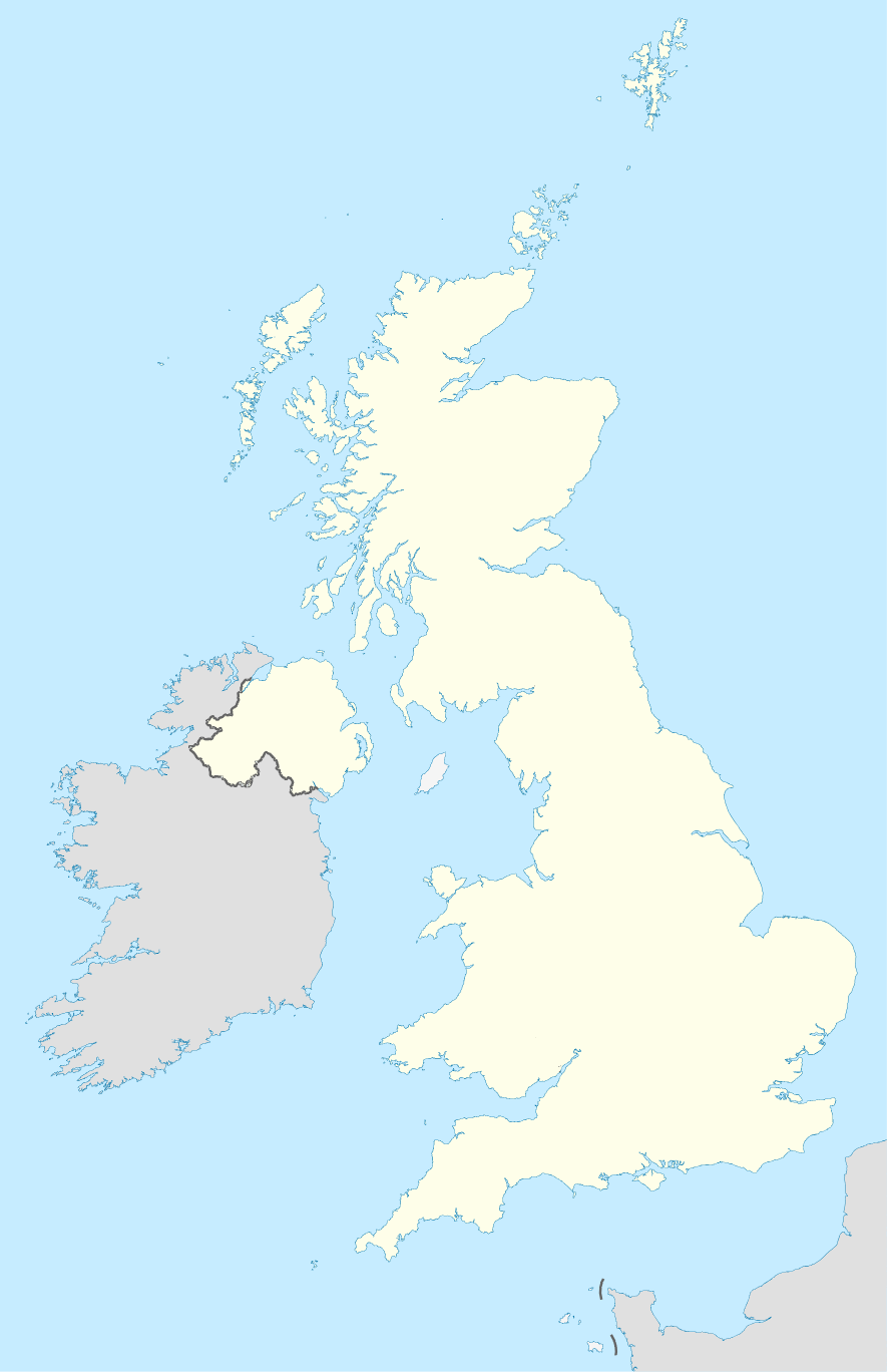 Map of the United Kingdom